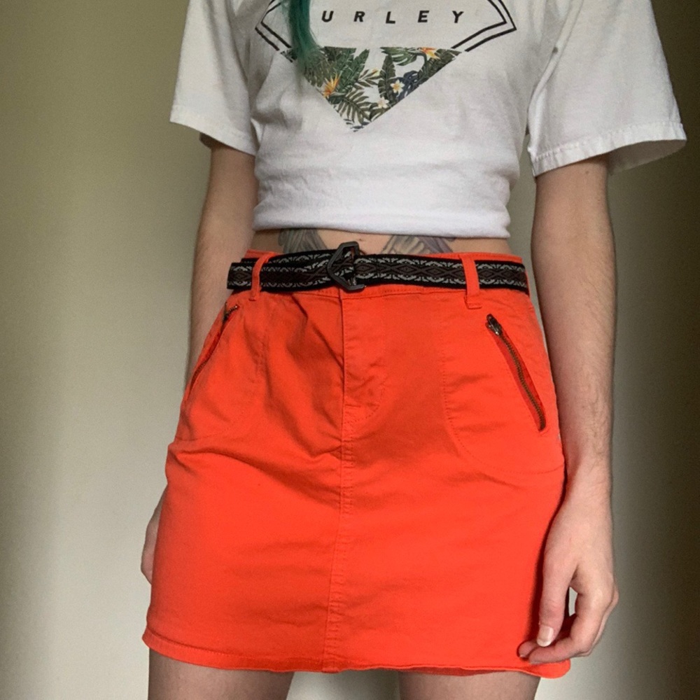 Atomic Orange Gap Skirt - image 1